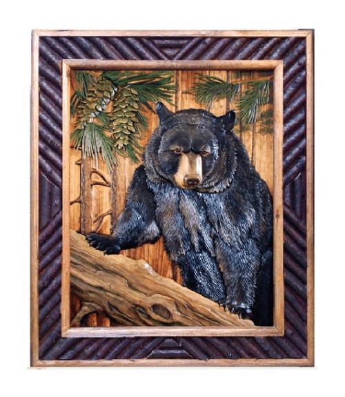 Bear In Tree Artwork